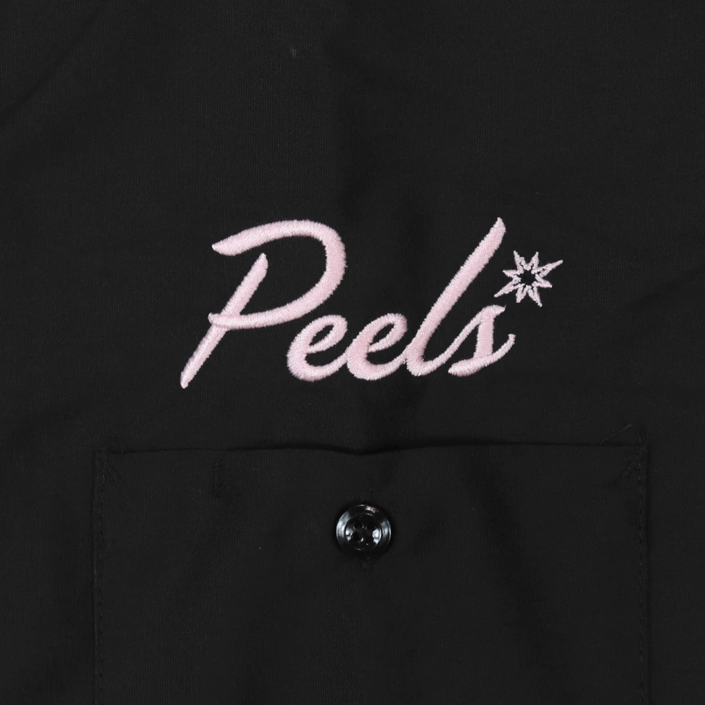 The Nude Party Peels Black Button Down Shirt New Merch 2 The Nude Party Peels Black Button Down Shirt New Merch