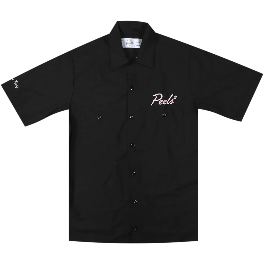 The Nude Party Peels Black Button Down Shirt New Merch 5 The Nude Party Peels Black Button Down Shirt New Merch