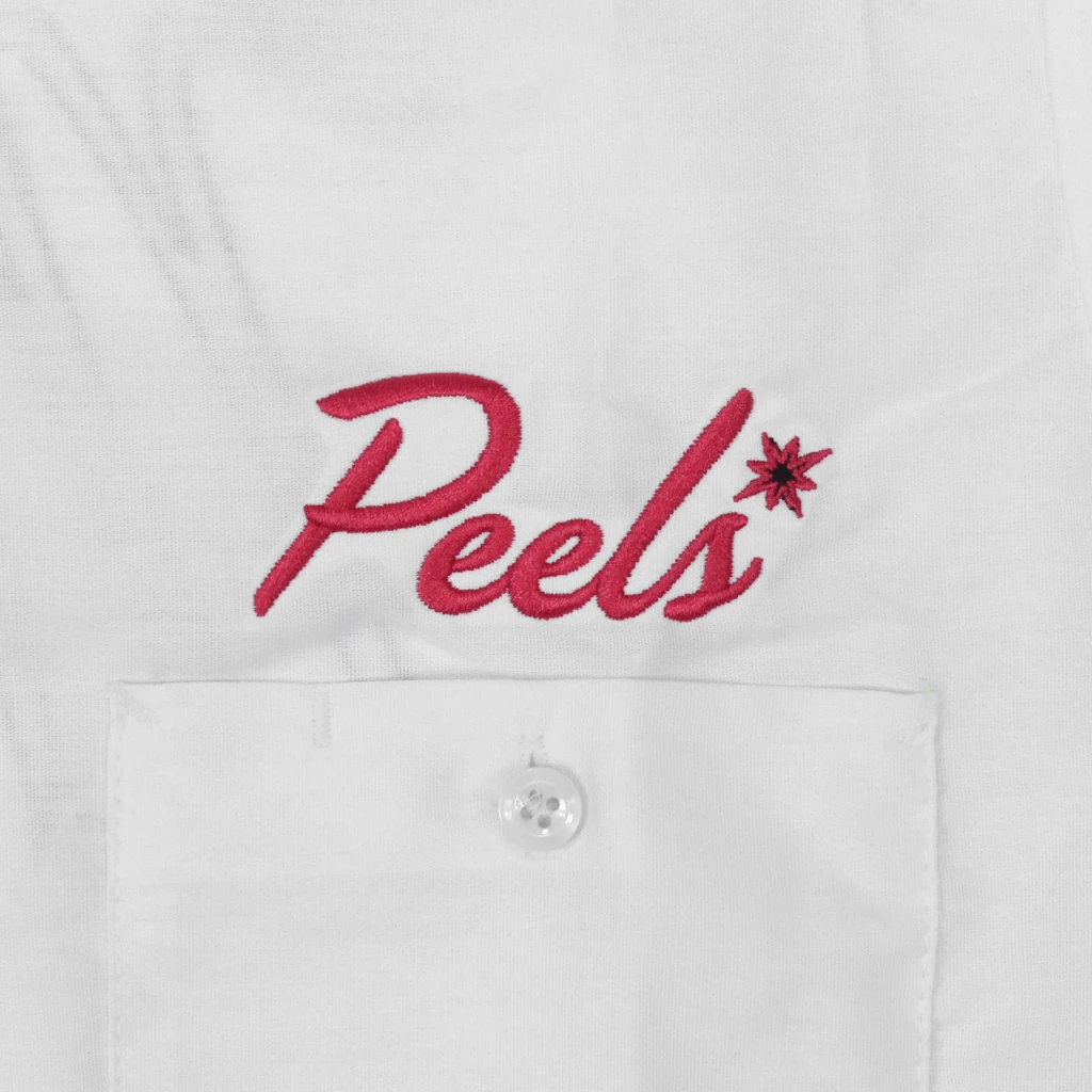 The Nude Party Peels White Button Down Shirt New Merch 2 The Nude Party Peels White Button Down Shirt New Merch