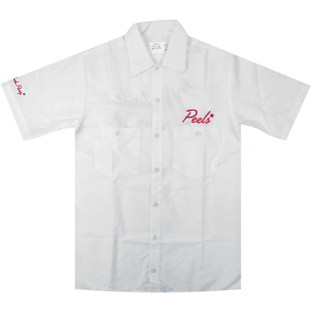 The Nude Party Peels White Button Down Shirt New Merch 5 The Nude Party Peels White Button Down Shirt New Merch