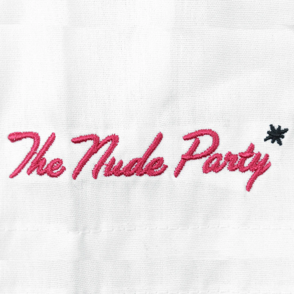 The Nude Party Peels White Button Down Shirt New Merch 4 The Nude Party Peels White Button Down Shirt New Merch