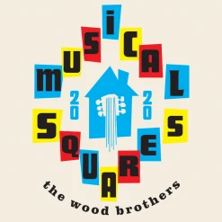 The Wood Brothers Musical Squares T-Shirt