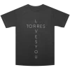 New Merch Torres Loves You Dark Gray T-Shirt
