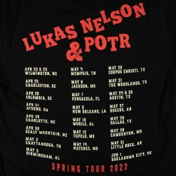 Lukas Nelson & Promise Of The Real Bronco 2022 Spring Tour T-Shirt 8 Lukas Nelson & Promise Of The Real Bronco 2022 Spring Tour T-Shirt