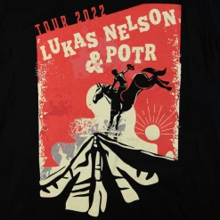 Lukas Nelson & Promise Of The Real Bronco 2022 Spring Tour T-Shirt 7 Lukas Nelson & Promise Of The Real Bronco 2022 Spring Tour T-Shirt