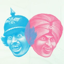The King Khan & BBQ Show Two Heads Limited Edition Pillowcase