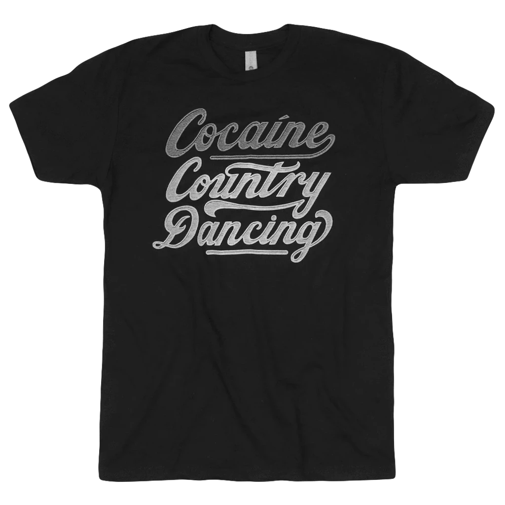 Paul Cauthen Cocaine Country Dancing Black T-Shirt 1 Paul Cauthen Cocaine Country Dancing Black T-Shirt