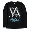 Neon Indian New Merch Vega Intl. Black Long Sleeve T-Shirt