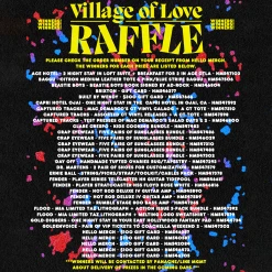 Village Of Love Raffle Ticket (CLOSED) New Merch