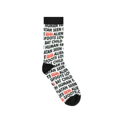 Weekly World News New Merch Bat Boy Headline Socks 5 Weekly World News New Merch Bat Boy Headline Socks
