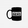 Weekly World News WWN Logo Black Mug