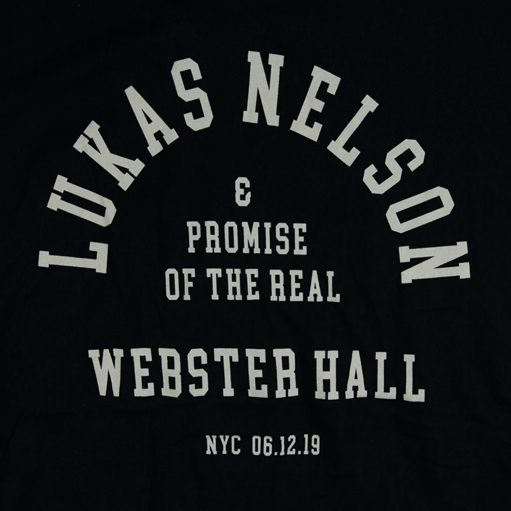 Lukas Nelson & Promise Of The Real Webster Hall 2019 T-Shirt New Merch 2 Lukas Nelson & Promise Of The Real Webster Hall 2019 T-Shirt New Merch