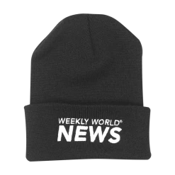 Weekly World News WWN Logo Beanie New Merch