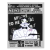Weekly World News New Merch Spycat Enamel Pin