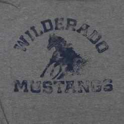 Wilderado Mustangs Dark Heather Grey T-Shirt New Merch