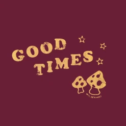 Wilderado Good Times Maroon Hoodie New Merch