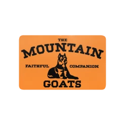 The Mountain Goats New Merch Faithful Companion Sticker