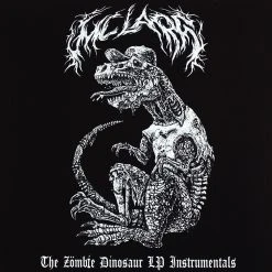 MC Lars New Merch "The Zombie Dinosaur LP Instrumentals" CD