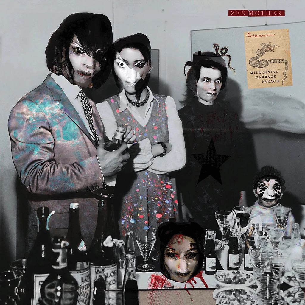 Weyrd Son Records Zen Mother - Millennial Garbage Preach - 12" Black Vinyl 2 Weyrd Son Records Zen Mother - Millennial Garbage Preach - 12" Black Vinyl