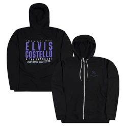 Elvis Costello Four Nights Only Tour Zip Hoodie