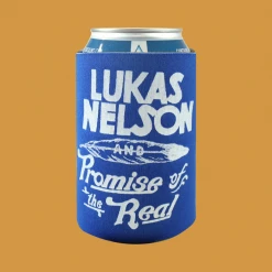 Lukas Nelson & Promise Of The Real Blue Feather Koozie