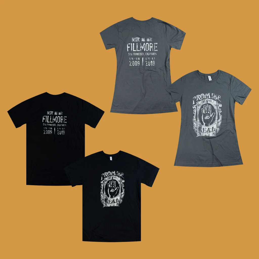 Lukas Nelson & Promise Of The Real Live At The Fillmore T-Shirt 1 Lukas Nelson & Promise Of The Real Live At The Fillmore T-Shirt