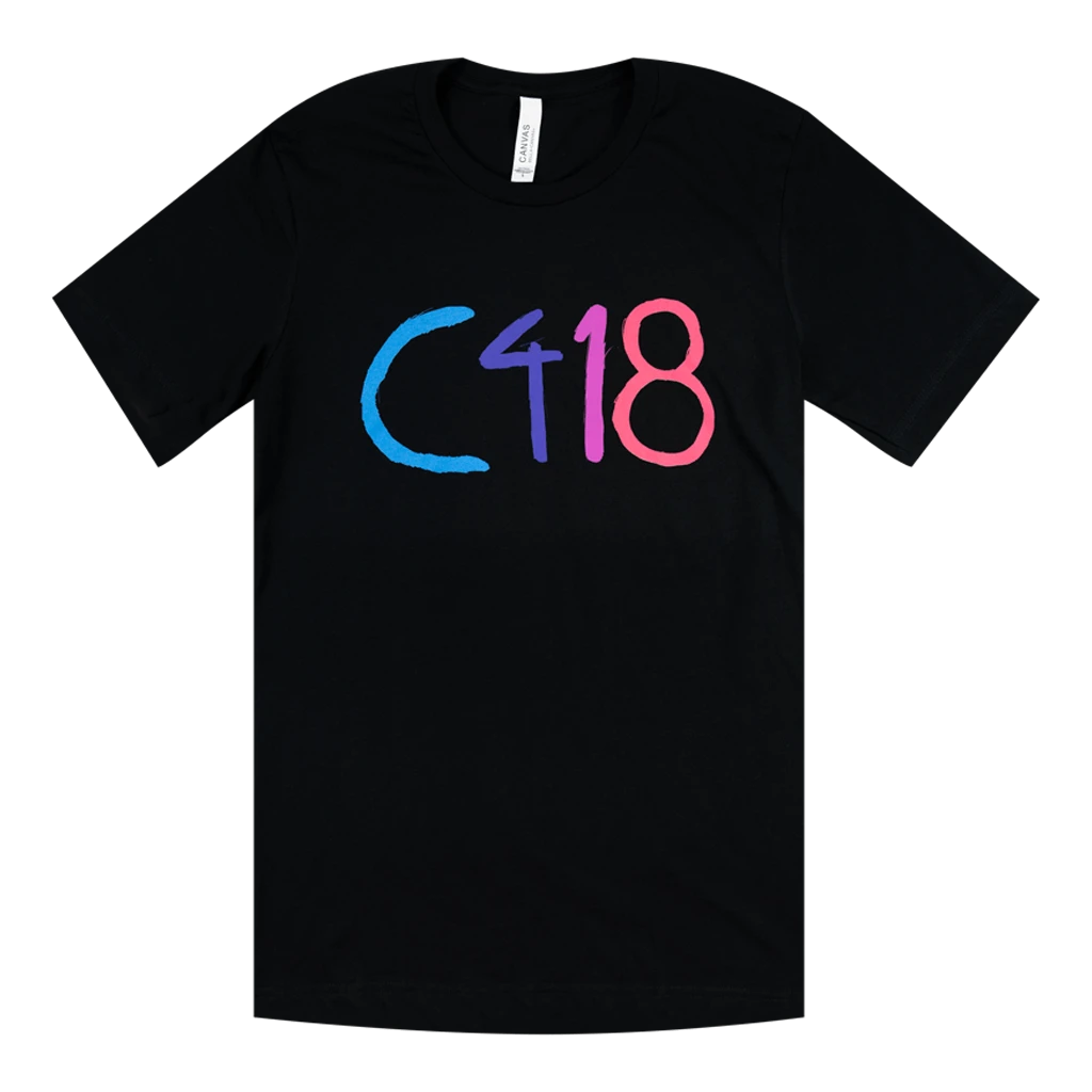 C418 Logo Black T-Shirt New Merch 1 C418 Logo Black T-Shirt New Merch
