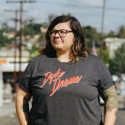 Autostraddle Dyke Drama Tee New Merch 13 Autostraddle Dyke Drama Tee New Merch