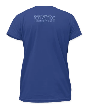 Tori Amos New Merch Fake Muse Blue T-Shirt 2 Tori Amos New Merch Fake Muse Blue T-Shirt