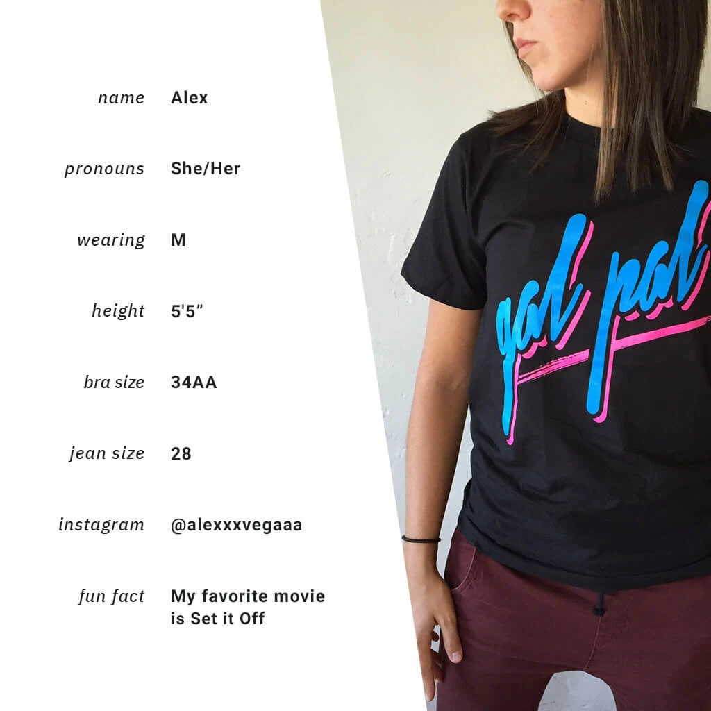 Autostraddle Gal Pal Black Tee New Merch 5 Autostraddle Gal Pal Black Tee New Merch