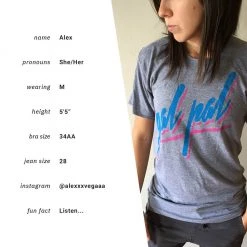 Autostraddle Gal Pal Grey Tee New Merch 13 Autostraddle Gal Pal Grey Tee New Merch