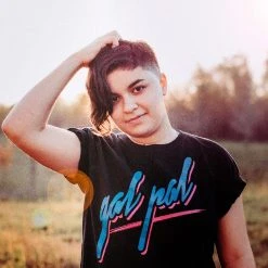 Autostraddle Gal Pal Black Tee New Merch