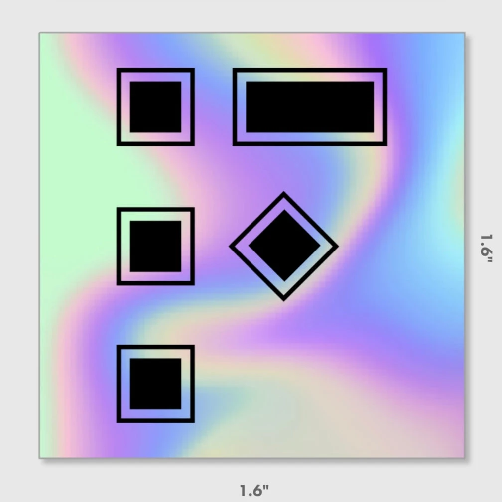 Foxera Limited Edition Holographic Sticker Pack New Merch 4 Foxera Limited Edition Holographic Sticker Pack New Merch