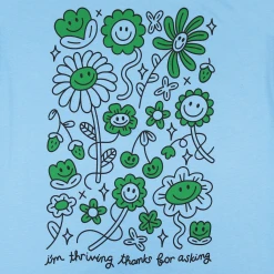 Diet Cig Thriving Ocean Blue T-Shirt New Merch