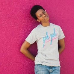 Autostraddle Gal Pal Grey Tee New Merch