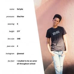 Autostraddle New Merch Who All’s Gay Here Black Tee