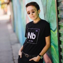 Autostraddle Non-Binary Tee 9 Autostraddle Non-Binary Tee