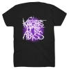 Knights Of The Abyss New Merch Purple Splatter Black T-Shirt