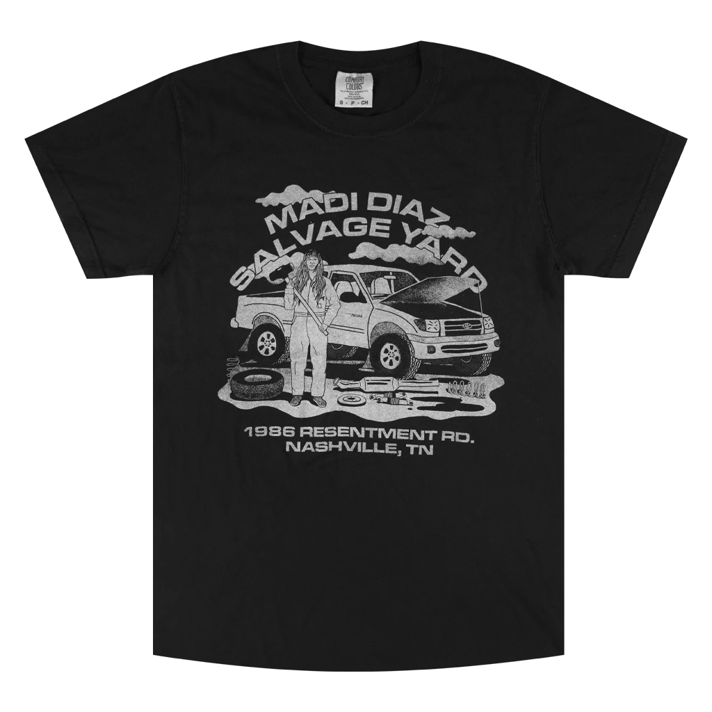 Madi Diaz Salvage Yard T-Shirt New Merch 1 Madi Diaz Salvage Yard T-Shirt New Merch