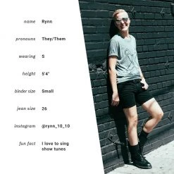 Autostraddle Basic Scissoring Grey Tri-Blend