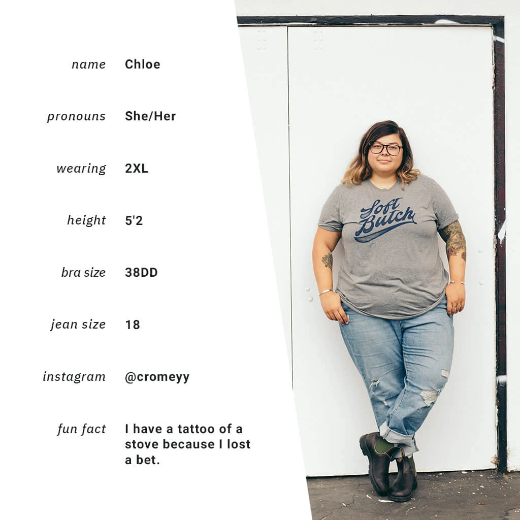 Autostraddle New Merch Soft Butch Grey Tri-Blend 6 Autostraddle New Merch Soft Butch Grey Tri-Blend