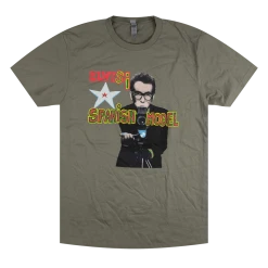 Elvis Costello Spanish Model Gray T-Shirt