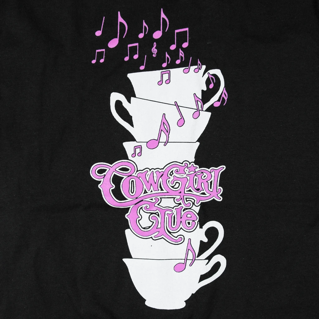 Cowgirl Clue Teacup Official Black Shirt 2 Cowgirl Clue Teacup Official Black Shirt