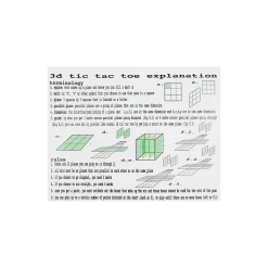 A2B2 New Merch 3d Tic Tac Toe