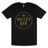 Valley Bar Circle Logo Black Tri-Blend New Merch