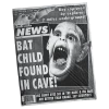 Weekly World News New Merch Bat Boy Throw Blanket