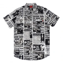 Weekly World News Button-Up Shirt New Merch