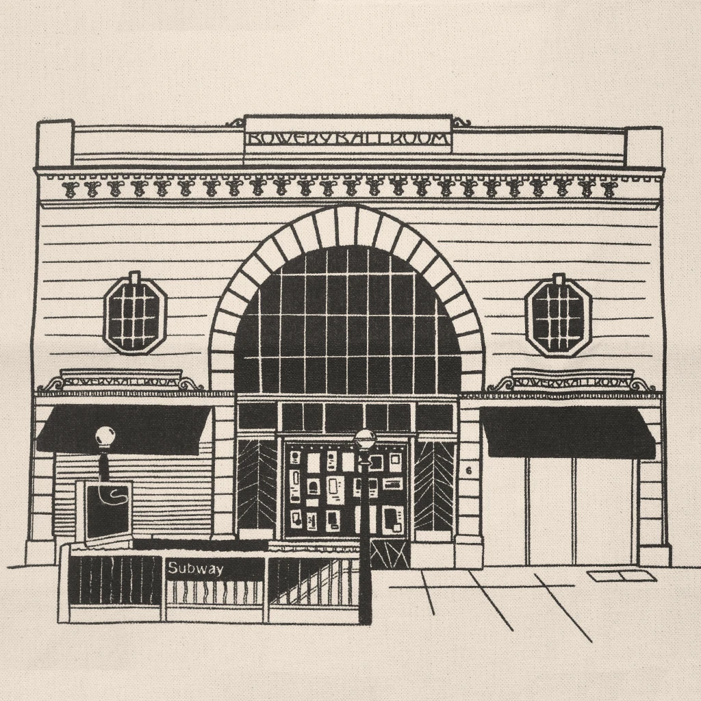 The Bowery Ballroom Bowery Jumbo Tote Bag The Bowery Ballroom & Mercury Lounge 2 The Bowery Ballroom Bowery Jumbo Tote Bag The Bowery Ballroom & Mercury Lounge